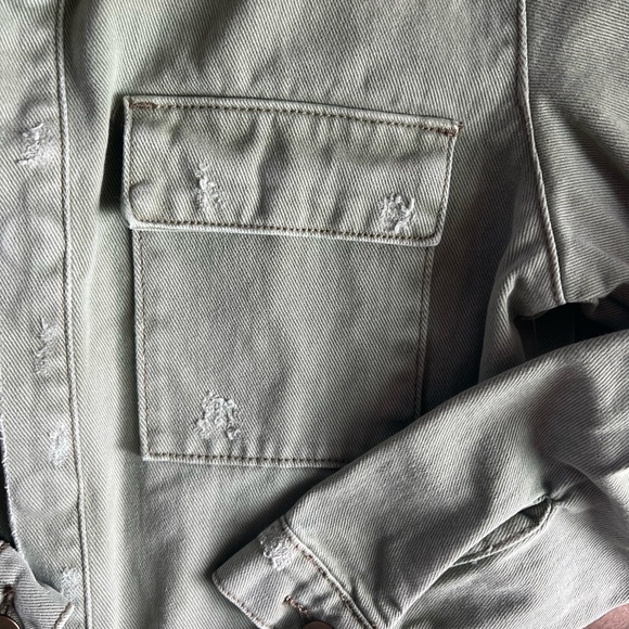 One Teaspoon Green distressed belted jump suit excellent like new condition XS - Picture 4 of 16